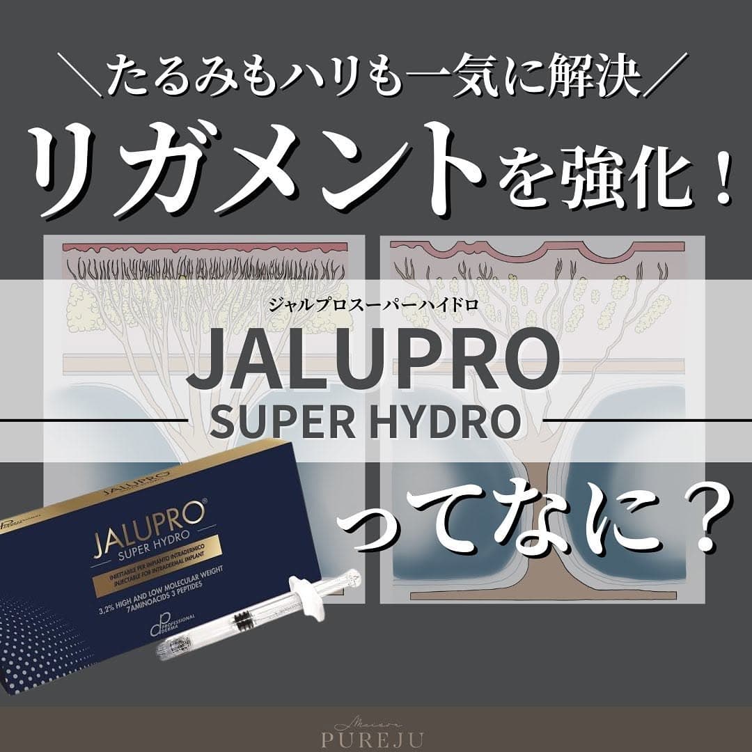 ジャルプロスーパーハイドロとは|リガメントを強化してたるみ・ハリを根本から改善する注入治療