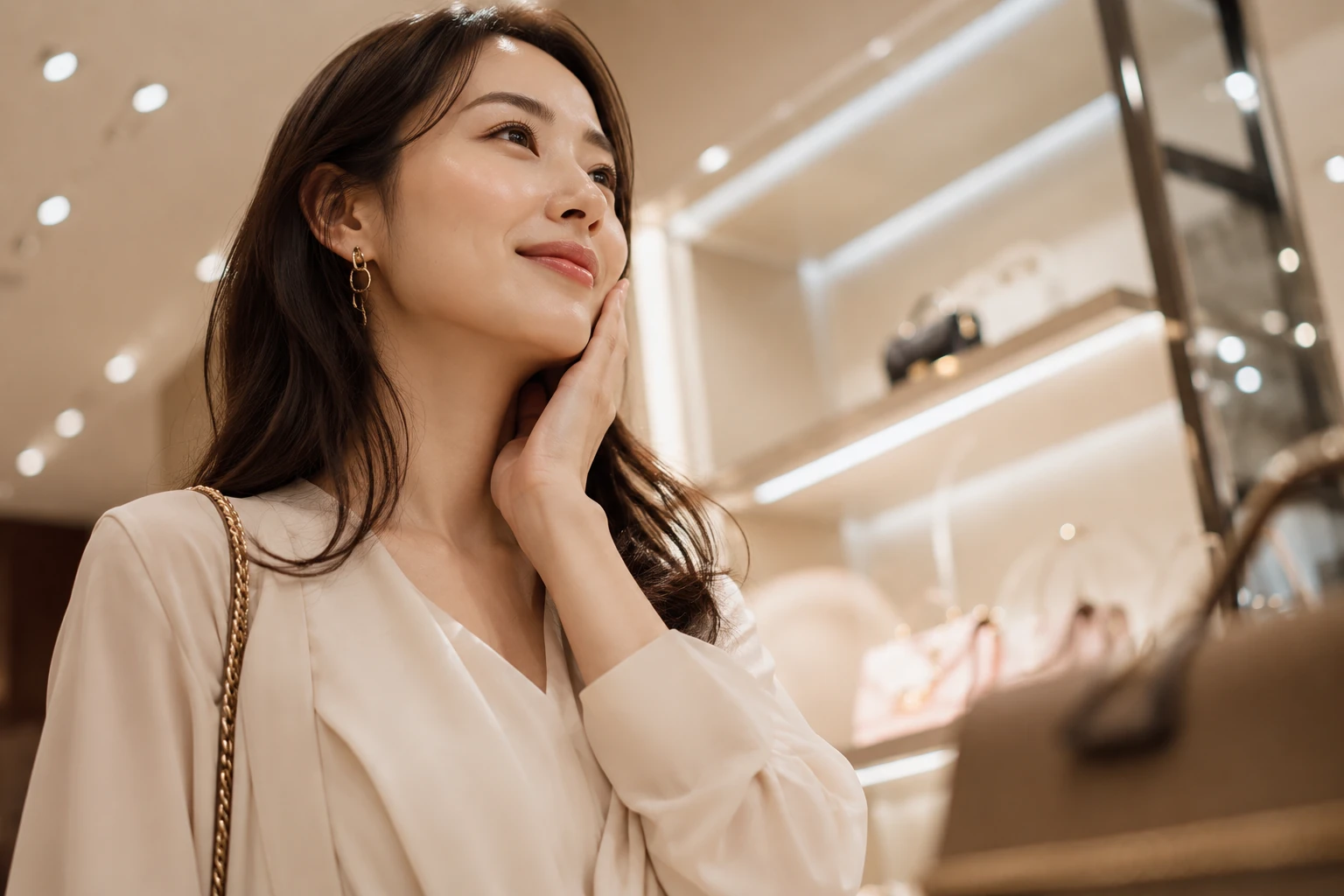 口元・表情のイメージ（イメージ写真・施術結果ではありません）